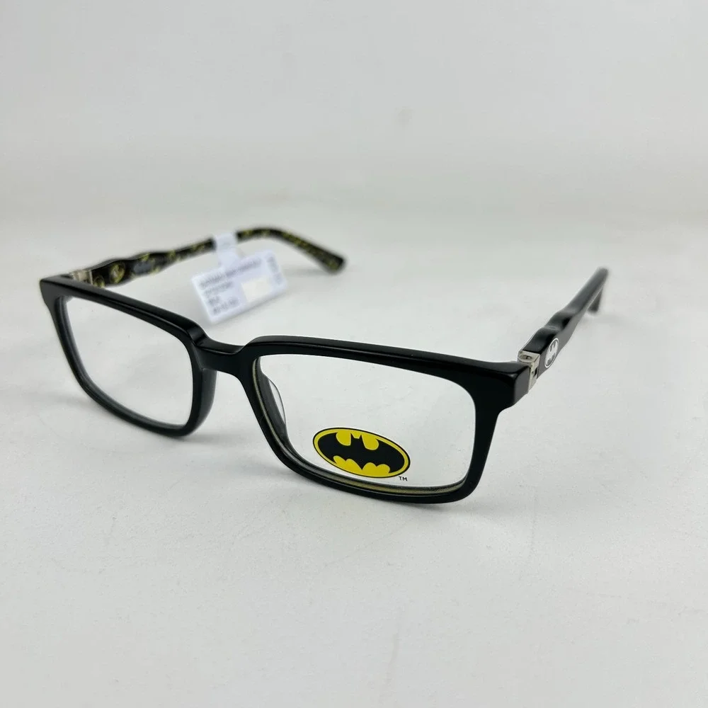 Batman BME12WM 571212340 Unisex Kids Eyeglasses Frame Black Full Rim 49-15-125mm